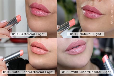 dior holo pink swatch|Dior Lip Glow Review & Swatches in 2 Finishes.